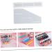 STOBOK 2pcs Cast Making Case Epoxy Diy Crystal Silicone Storage Mold Resin Rack Lipstick White 8x14cm - Buy Online on SooperMarket.com