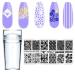French Nail Stamper Set - Clear Silicone Stamping Jelly with Scraper for DIY Nail Art - Transparent, No Misplacement - Nail Manicure Kit - Buy Online on SooperMarket.com