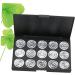 Healvian 2pcs 15 Empty Cosmetic Case Empty Eyeshadow Case Empty Makeup Travel Makeup Case Eyeshadow Palette 1 count (Pack of 1) Silverx2pcs - Buy Online on SooperMarket.com
