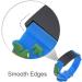 Customized Kids Safety ID Wristband | Personalized Medical Alert Bracelet for Boys & Girls | Outdoor Anti-Lost Bracelet with Cartoon Pattern | Blue Silver Butterfly Design - Buy Online on SooperMarket.com
