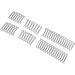 Bridal Wedding Veil Comb Fashionable Wave Design Hairband Metal Sturdy and Lightweight Set of 3 Ideal for Fitness Activities - Buy Online on SooperMarket.com