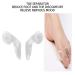 Gel Toe Separator & Reusable Big Toe Spacers - Hallux Valgus Corrector for Toe Alignment & Stretcher Pad - Buy Online on SooperMarket.com