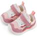 LACOFIA Baby Girls Pink Toddler Sneakers | Anti-Slip Rubber Sole | Size 5 UK Child - Buy Online on SooperMarket.com