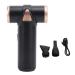 Mini Hair Dryer High Speed Multifunctional Aluminum Alloy Portable Blow Dryer Practical Lightweight Compact Size Cordless Hair Dryer for Outdoor Travel Hiking Camping