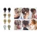 Prinfantasy XXL Bridal Hairstyle Voluminous Wavy Messy Bun Scrunchy Updo | GBFQ018 One Size - Buy Online on SooperMarket.com