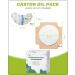 28 PCS Organic Castor Oil Pack Wrap Disposable Castor Oil Packs for Liver Self-Adhesive Castor Oils Wrap Organic Cotton for Stomach and Neck No Wash Easy to Use Anti-Seepage (28Pcs) - Buy Online on SooperMarket.com