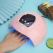 36W LED UV Nail Dryer for Gel Polish - 3 Timers & LCD Display | Fast International Shipping - Buy Online on SooperMarket.com