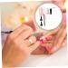 PLAFOPE 1 Set Pieces Manicure Tools Set Nail Dryer Lamp Professional Nail Manicure Mini Nail Kit Poly Extension Kit Nail Art Kit Nail Tools Back Filler for Acrylic Nail Decor Kit Plastic - Buy Online on SooperMarket.com
