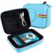 Leayjeen Digital Camera Case Compatible with YISENCE/Kaisoon Tech/Canon Portable Digital Camera 2.7K Full HD Video Waterproof Underwater Camera and More Accessories(Case Only) Blue