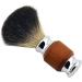 1Pcs Pure Hair Beard Brush - Men's Shaving Brush with Wooden Handle for Perfect Grooming & Styling - Buy Online on SooperMarket.com