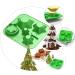 Cabilock Candy Chocolate 2pcs Biscuit Mold Silicone Molds Silicone Cake Baking DIY Mold Simple Mold Grill Plate Epoxy Resin - Buy Online on SooperMarket.com