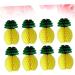 16 Pcs Plant Ornament Honeycomb Party Favors Party Decor Honeycomb Pineapple Yellowx2pcs 8PCS 20CMx2pcs - Buy Online on SooperMarket.com