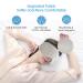 Heated Eye Mask - Deckpro Steam Warm Compress Therapy, USB Rechargeable, Adjustable Strap - Silk Travel Eye Mask for Dark Circles, Puffiness, and Fatigue - Gray - Buy Online on SooperMarket.com