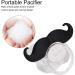 Silicone Baby Funny Pacifier with Cute Beard Design - Food Grade, Portable Teething Binky for Kids - Perfect Gift - Buy Online on SooperMarket.com