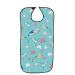 Resubalae Adult Bib - Extra Long Apron for Elderly Dinner Waterproof PVC Cover