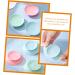 KALLORY Kids Bowl Suction Pad Set - 3pcs | Suction Cup Stickers | Silica Gel | Tricolor - Buy Online on SooperMarket.com