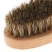 Premium Mini Beard Brush for Men - Wild Boar Oval Design | Facial Hair Cleaning & Grooming Tool (9x5x3 cm) - Buy Online on SooperMarket.com