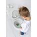 Toddler Target Adjustable Potty Toilet Bowl Training Learning Easy Fast Fun Motion Sensor Activated Bullseye Illuminated Laser Beam Nightlight - Buy Online on SooperMarket.com