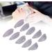 5 Pairs Shell Lash Rods - Silicone Soft Extra Wide Eyelash Curling Pads | Self-Adhesive Tools for Makeup & Beauty Salons - International Shipping - Buy Online on SooperMarket.com
