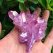 Natural Crystal Rough 85g Bonito roxo chama Aura Cristal de quartzo Cluster Specimen - Buy Online on SooperMarket.com