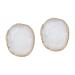 2 Pcs Eyeshadow Mixing Resin Pallet for Nail Art Manicure Nail Mixing Palette Manicure Art Makeup Paint Tray Nail Polish Board Mixing Tool Nail Gel Eyeshadow Palette Make up White
