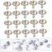 EXCEART 400 Sets Diamond Stud Rivets DIY Crafts Clothes DIY Rivets DIY Luggage Rivets Crystal Leather Goods 0.6X0.6X1CMx2pcs As Shownx2pcs - Buy Online on SooperMarket.com