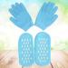 Gloves Moisture Socks Gel Socks Spa Socks Hand Sky Blue - Buy Online on SooperMarket.com