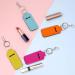 Sliverdew 8 Pcs Chapstick Holder Key Chain - Lip Balm Sleeve Pouch & Lipstick Keychain for Women - Ideal Travel Accessories - Buy Online on SooperMarket.com
