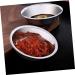 CIYODO 5 Pcs Vinegar Soy Toy Sauce Dishes Tray Vinegar Dish Spicy Soy Sauce Dishes Vinegar Soy Dish Silver - Buy Online on SooperMarket.com