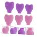 6-Piece Makeup Brush Dust Cover Set | Silicone Cosmetic Brush Holders & Lipstick Protection | Travel-Friendly Beauty Accessories - Buy Online on SooperMarket.com