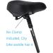 DJC Suspension Seatpost Shock Absorber for City Bike MTB 28.6mm*350mm - Straight Pillar, Headless Seat Post - Measure Diameter Before Purchase - Buy Online on SooperMarket.com