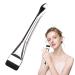 Irikdescia Flat Foundation Brush for Liquid Makeup Fishtail Shape Ultra Thin Makeup Brush Angled Liquid Foundation Brush for Liquid Creamy Concealer Brush