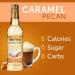 Jordan's Skinny Syrups Sugar-Free Coffee Syrup Caramel Pecan Flavoring for Chai Latte Protein Shake and More - Zero Calorie Gluten-Free Keto Friendly - 750ml (25.4 Fl Oz) - Buy Online on SooperMarket.com