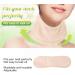 Narrow-Ribbed Reusable Castor Oil Pack - Soft Compress for Neck Pain & Thyroid Relief (Khaki) - Buy Online on SooperMarket.com