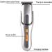 GeRRiT 5 in 1 Men's Grooming Kit Professional Beard Trimmer Rechargeable Hair Clippers & Waterproof Mustache/Nose Trimmer for Men | Ideal Gift for Fathers & Boyfriends - Buy Online on SooperMarket.com