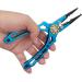 Ismosm Fishing Pliers & Gripper: Multi-Functional Gear for Salt & Fresh Water - Blue - Buy Online on SooperMarket.com