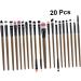 Baluue 20pcs Eyeliner Eyeshadow Brush Kit Makeup Brush Kit Eyeshadow Tools - Buy Online on SooperMarket.com