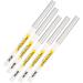 Baluue 10 Pcs White Lying Silkworm Pen White Eye Shadow Cream Eyeshadow Women Cosmetics White Eyeliner Abs - Buy Online on SooperMarket.com