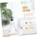 Gogogmee Perfume Bottle Empty Perfume Refillable Perfume Spray Bottle Atomizers for Essential Oils Essential Oil Spray Bottle Portable Scent Pump Bottle Travel Perfume Glass White - Buy Online on SooperMarket.com