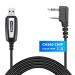 Baofeng USB Programming Cable CH340 Chip for GMRS Radio Two Way Radio - Black-CH340 - Buy Online on SooperMarket.com