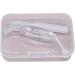 OUEYFER Soft Silicone Shovel Tweezet Set for Easy Contact Lens Insertion & Removal - Portable Gray Organizers & Accessories - Buy Online on SooperMarket.com
