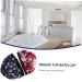 Beavorty 2pcs Satin Shower Cap Set for Women and Kids - Reusable Elastic Bonnets for Bathing and Hair Loss - Blue - 27x20cm - Buy Online on SooperMarket.com