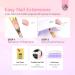 Saviland Acrylic Nail Kit for Beginners - Complete Set with Keratin Powder EMA Monomer Nail Lamp & 100 Tips for Home Practice - Buy Online on SooperMarket.com