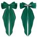 Buy Wllhyf 90s Style Hair Clips - Soft Silky Satin Hairpins & Accessories for Women & Girls (Green) - Buy Online on SooperMarket.com