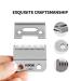 KBDS 2-Hole Replacement Shear Blades | Precision Blades for Magic Clip 5 Star Senior & Reflections Senior | 2-Pack | Silver - Buy Online on SooperMarket.com