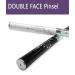 Double Face Brush 2in1 - White Synthetic Gel & Nail Art Brush for Painting & Application - Buy Online on SooperMarket.com