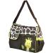 Accessotech Waterproof Baby Diaper Nappy Mummy Changing Handbag Shoulder Bag with Mat Travel (Giraffe Green) - Buy Online on SooperMarket.com
