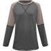Shop CreoQIJI Women's Crochet Sweater - Winter Round Blouse Casual Top & Maternity Wear in Dark Gray XXL - Buy Online on SooperMarket.com