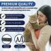 YOTANGO Cat Collar Repellent 4 Pack Cat Collar-Built-in Pant-Based Formula Strong Repellency Slow Release Pleasant Aroma Waterproof (PurpleBlack) - Buy Online on SooperMarket.com
