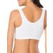 Fruit of the Loom Women's Tank Style Sports Bra Value Pack - Black/White/Heather Grey - 4-Pack - Size 42 - Buy Online on SooperMarket.com